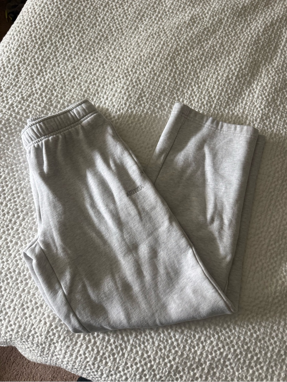 Aritzia Heather Gray Fleece sweats